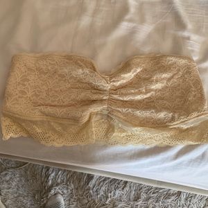 Aerie bralette strapless lace